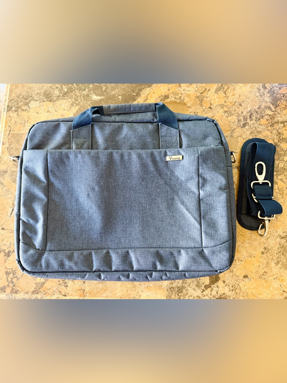 15.6” Laptop Briefcase / Laptop Case – Blue – Excellent Used Condition
